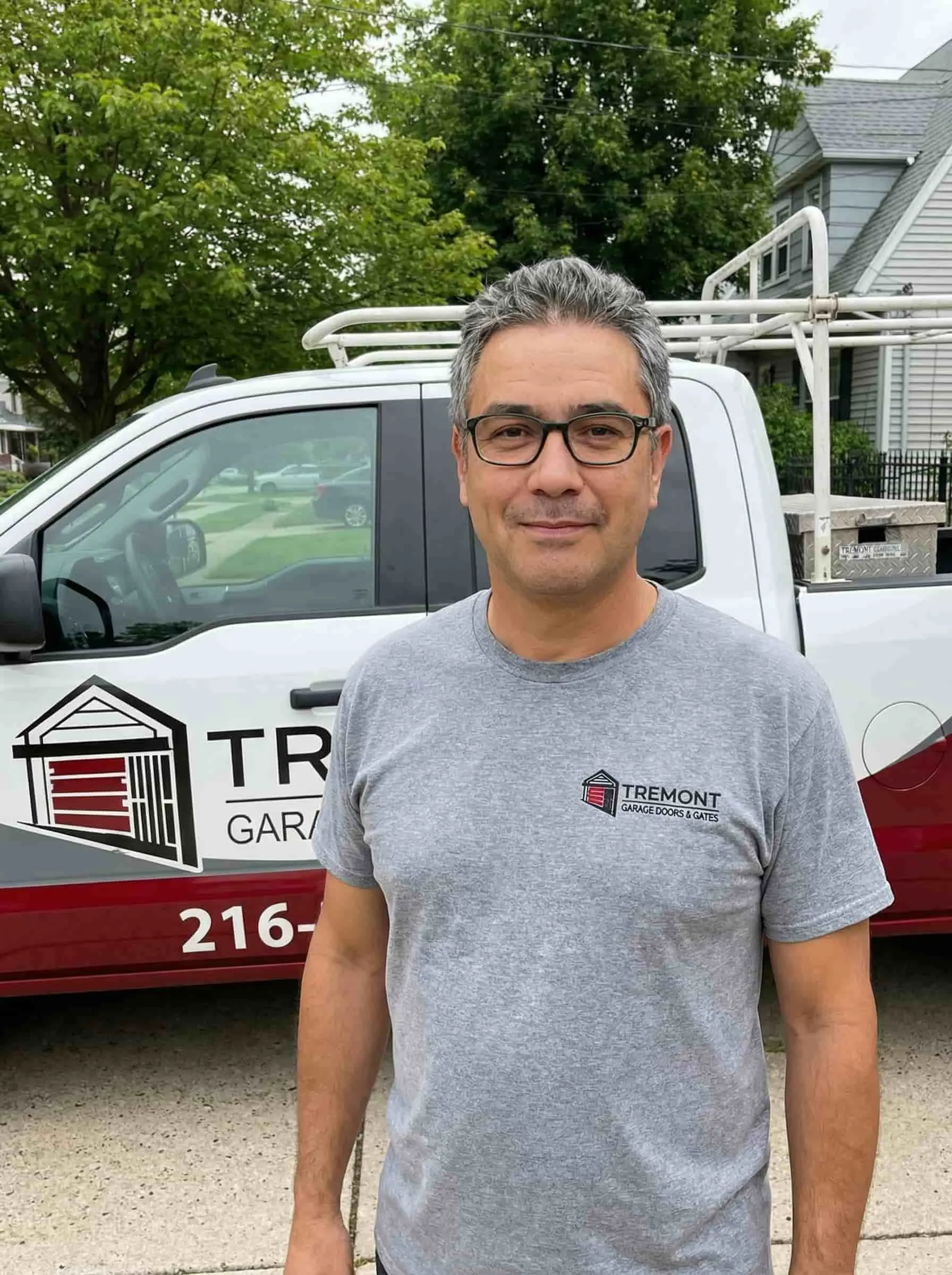 Ellis Willis, manager of Tremont Garage Doors and Gates in Cleveland, OH